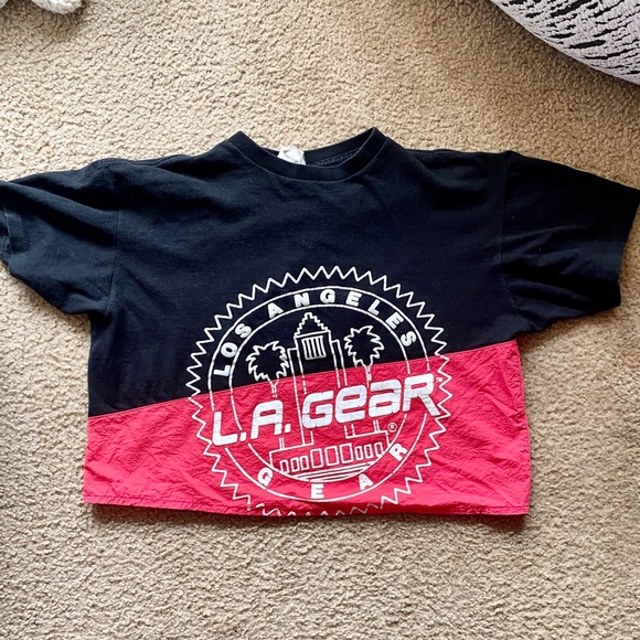 Vintage Tops - Vintage LA Gear cropped shirt — RARE